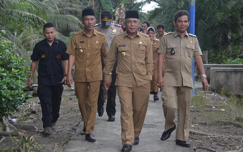 Redam Dampak Ekonomi Corona, Pemkab OKI Gencarkan Proyek Padat Karya