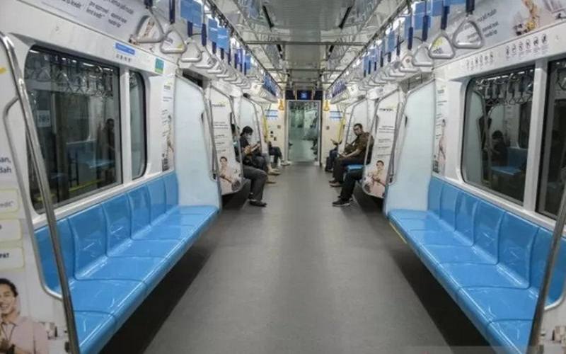  Penumpang MRT Jakarta Anjlok 69 Persen, Efek Kerja dari Rumah?