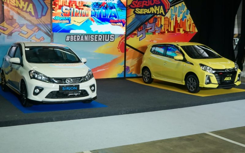  Sasar Kaum Muda, Daihatsu Luncurkan New Ayla dan New Sirion