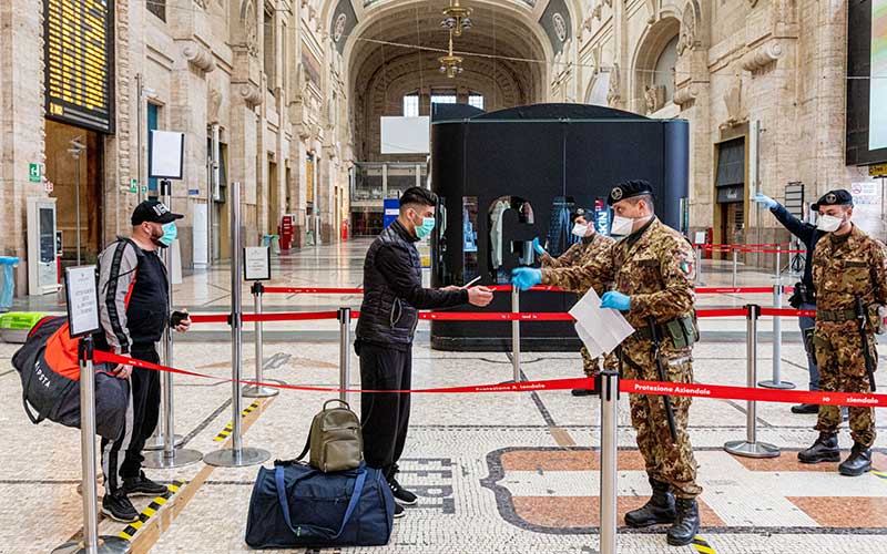  Kota di Utara Italia Berhasil Hentikan Sebaran Virus Corona