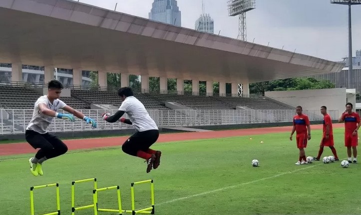  Kiper Bali United Nadeo Argawinata Tetap Berlatih Meski Sedang Libur