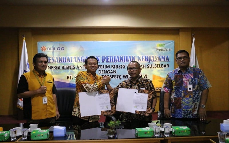  Tingkatkan Penjualan Produk, Pegadaian Wilayah IV Gandeng Bulog