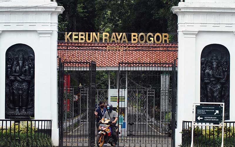  KEBUN RAYA BOGOR DITUTUP