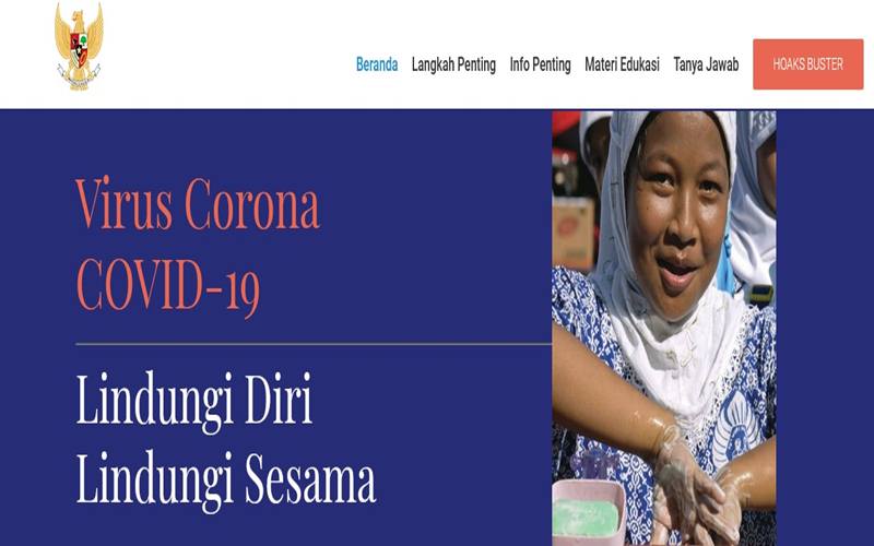  Antihoaks, Cek Informasi Virus Corona di Portal Covid19.go.id