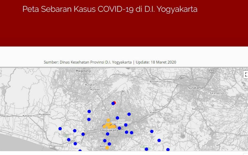  Jumlah ODP Corona Kota Jogja Naik Tajam, di Atas 200 Orang