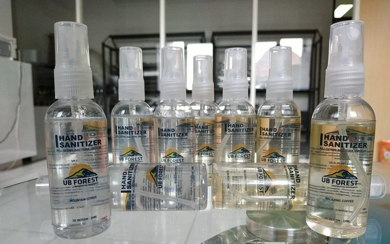 Corona Merebak, Permintaan Hand Sanitizer Produksi UB Melonjak 500 Persen