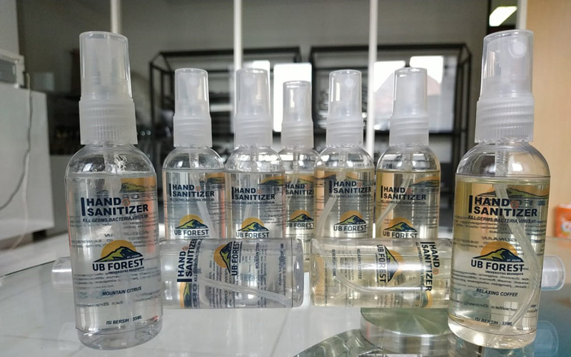  Corona Merebak, Permintaan Hand Sanitizer Produksi UB Melonjak 500 Persen