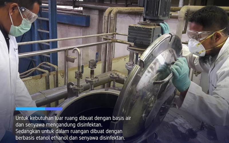  Lawan Corona di Jakarta, LIPI Produksi 8.000 Liter Disinfektan