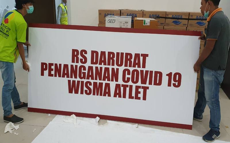  Corona Covid-19, Polri Turunkan 20 Tenaga Medis ke Wisma Atlet Kemayoran