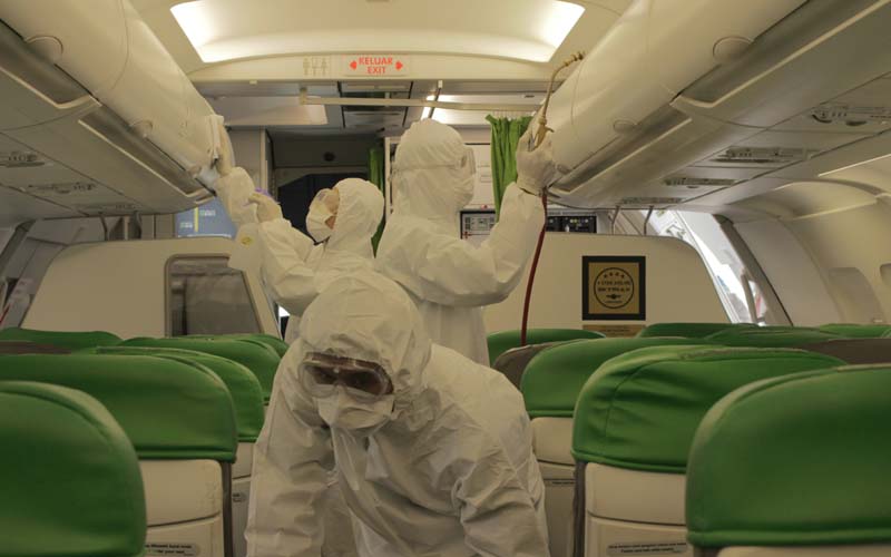  Pandemi Corona, Citilink Rajin Disinfeksi Pesawat