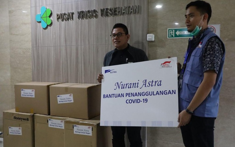  Cegah Penyebaran Virus Corona, Astra Kucurkan Bantuan Rp63 Miliar