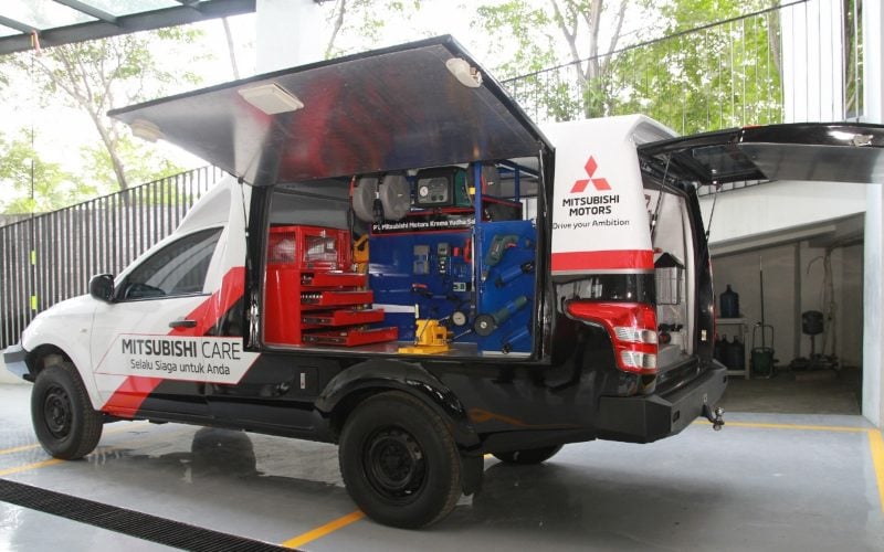  WFH Berlaku, Mitsubishi Tetap Layani Servis Langsung Ke Rumah