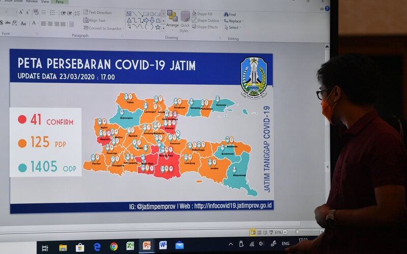  CEK FAKTA, Surabaya dan Malang Wilayah Transmisi Lokal Covid-19