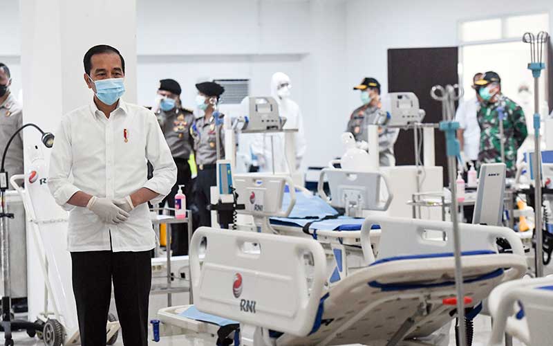  Jokowi Minta BPJS Kesehatan Siapkan Anggaran Penanganan Virus Corona