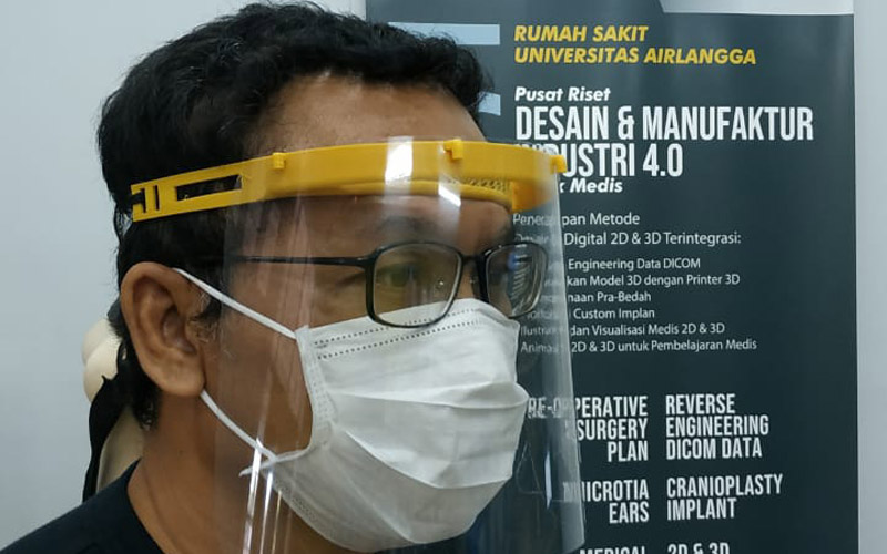  ITS Siap Produksi 1.000 Masker APD untuk Petugas Medis Corona