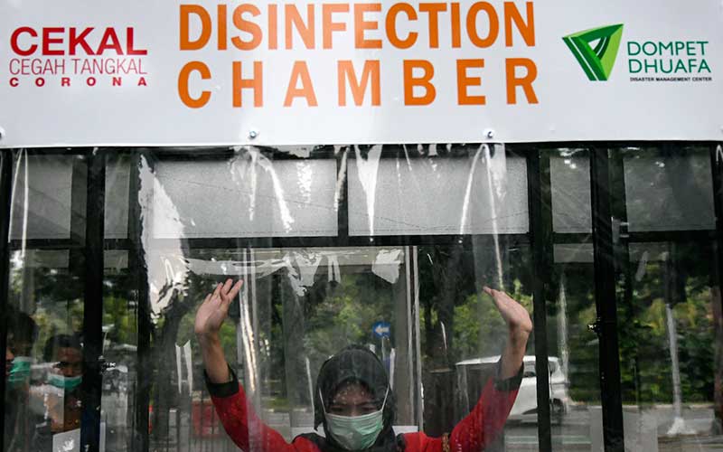  BILIK DISINFEKTAN DI BALAIKOTA