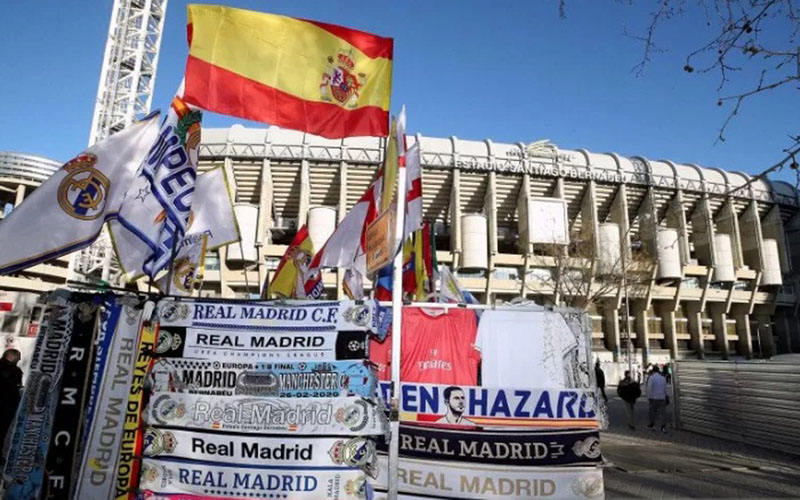  Ini Peran Baru Stadion Santiago Bernabeu Milik Madrid untuk Atasi Corona