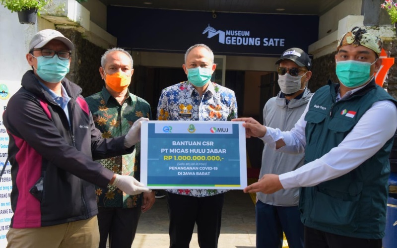  Migas Hulu Jabar Prioritaskan CSR Besar untuk Penanganan COVID-19