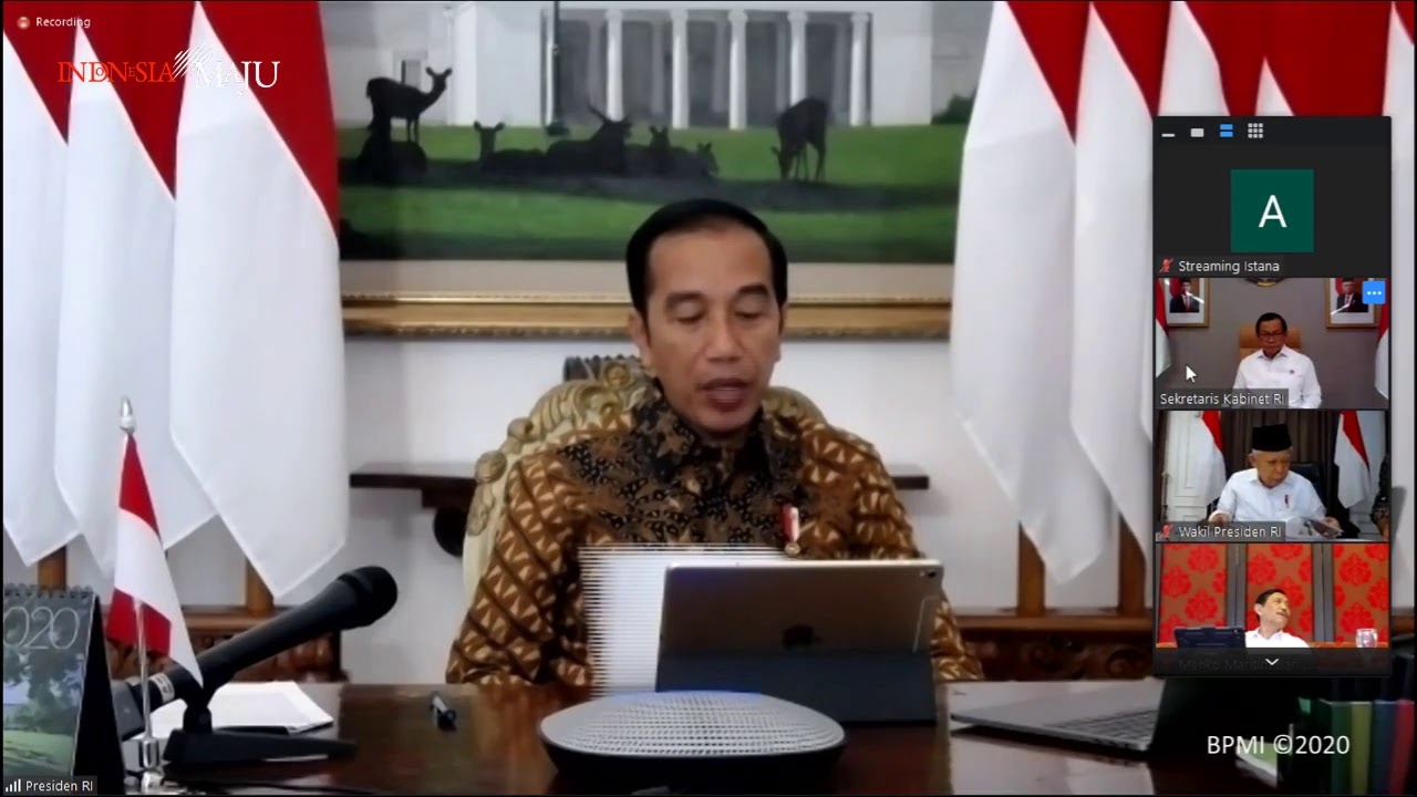  Jokowi Perintahkan Pembatasan Sosial Skala Besar, Definisinya Ada di UU No.6/2018 tentang Karantina Kesehatan