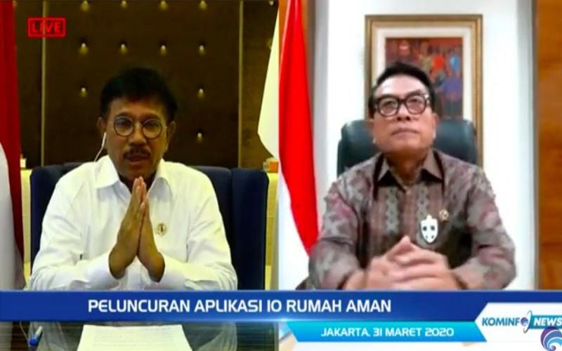  Tangkal Corona, KSP & Kemkominfo Luncurkan Aplikasi 10 Rumah Aman