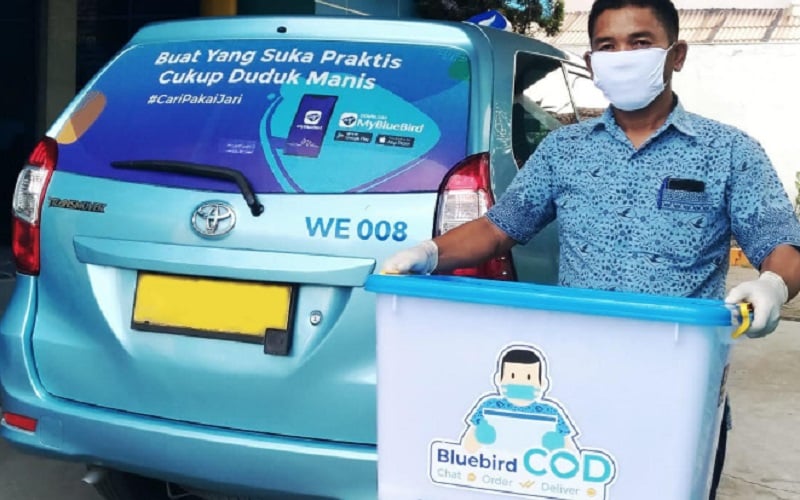  Bantu Program Social Distancing, Blue Bird Luncurkan COD