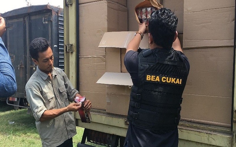  Bea Cukai Gagalkan Peredaran Belasan Juta Batang Rokok Ilegal dari Dua Penindakan