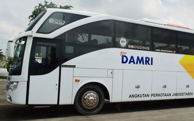  DAMRI Setop Sebagian Layanan, Sopir Tetap Digaji