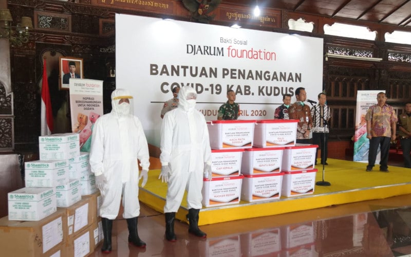  Djarum Foundation Berikan Bantuan APD Bagi Tenaga Medis di Kudus