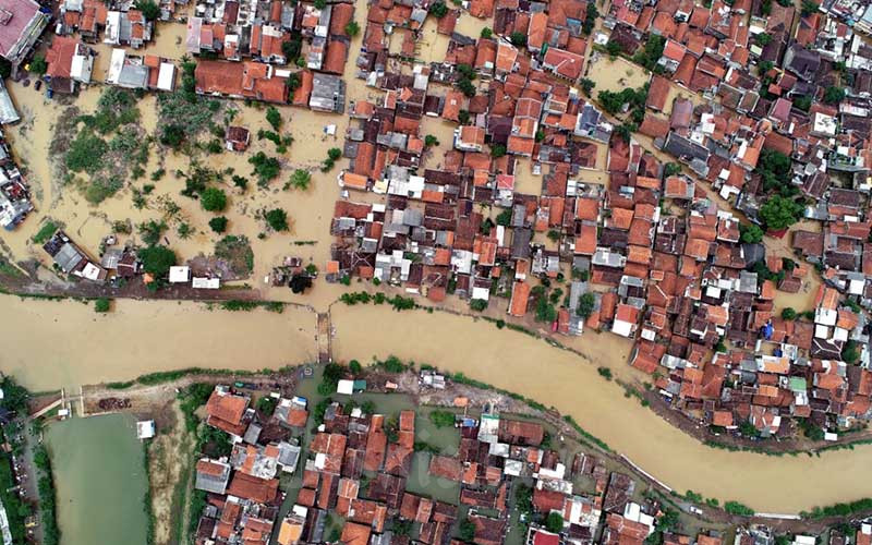  DAMPAK BANJIR BANDUNG SELATAN