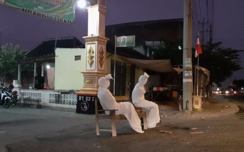  Aksi Pocong Usir Corona Viral di Korea, Ini Videonya