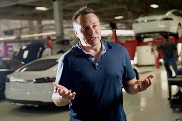 Bos Tesla Elon Musk. /Bloomberg