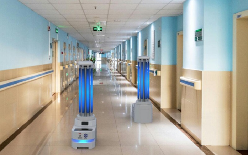  COVID-19: Telkom University Ciptakan Robot AUMR Pertama di Indonesia 
