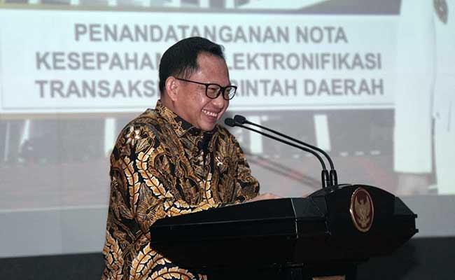 Menteri Dalam Negeri Tito Karnavian. Bisnis/Himawan L Nugraha