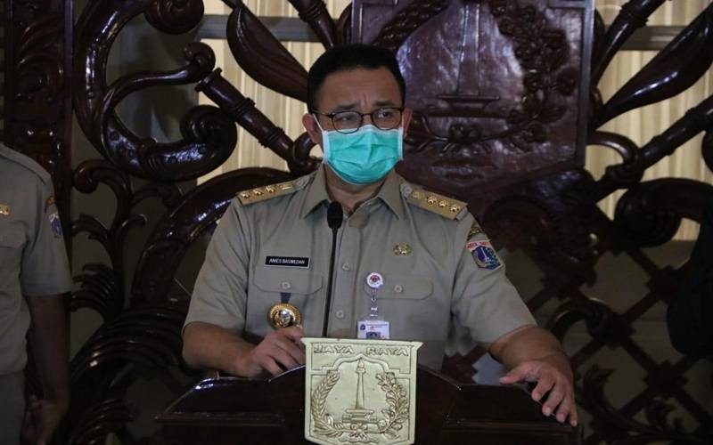  Wajib Pakai Masker, Ini Memo Anies untuk Pengelola Transportasi