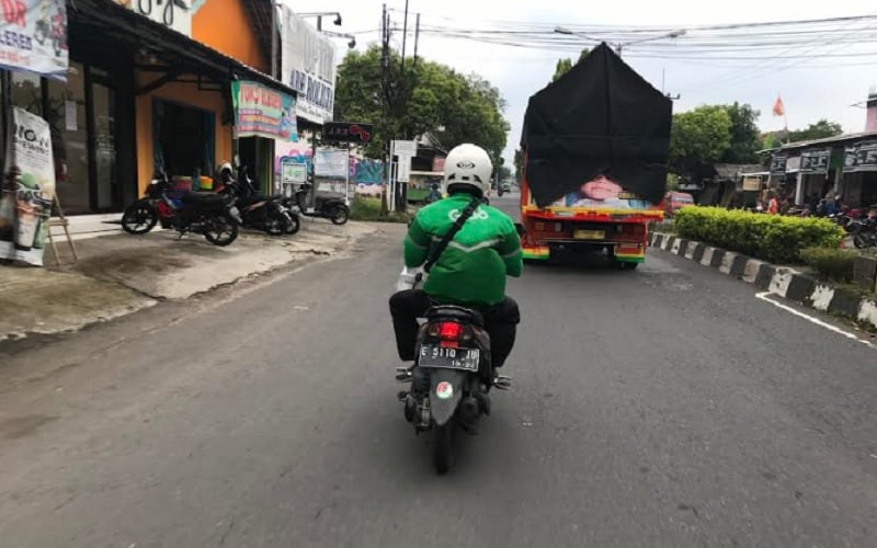  Ojol di Kabupaten Cirebon Keluhkan Penurunan Pendapatan akibat COVID-19