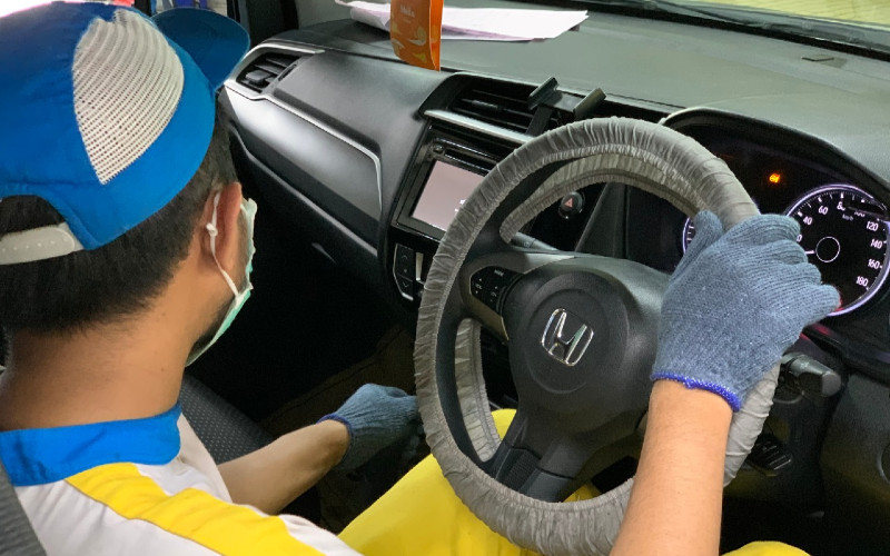  Cegah COVID-19, Honda Ajak Pelanggan Parkir di Rumah