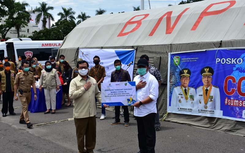  46 BUMN di Sumsel Bantu Penanganan Corona, Pusri Jadi Koordinator