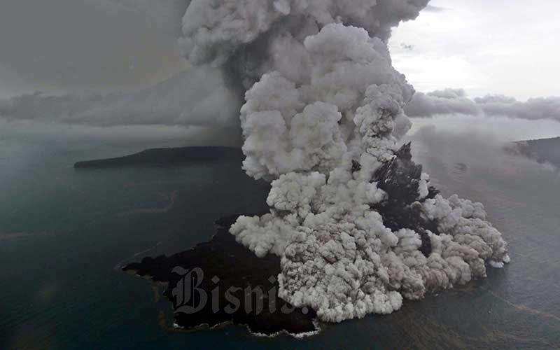  Ada Dentuman saat Erupsi Anak Krakatau, BMKG: Tak Perlu Khawatir