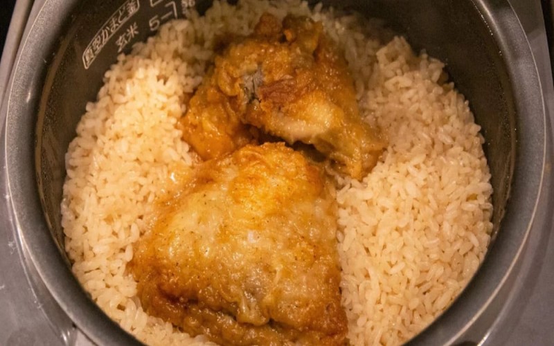  Cara Membuat Nasi Ayam Goreng Pakai Penanak Nasi