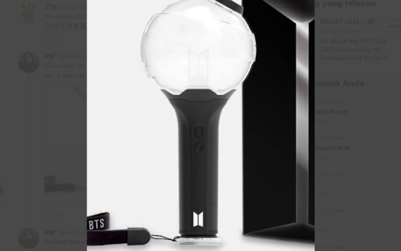  BTS Siap Hadirkan Light Stick Edisi Spesial