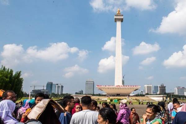  Cuaca Jakarta 14 April, Pagi Hari Cerah Berawan