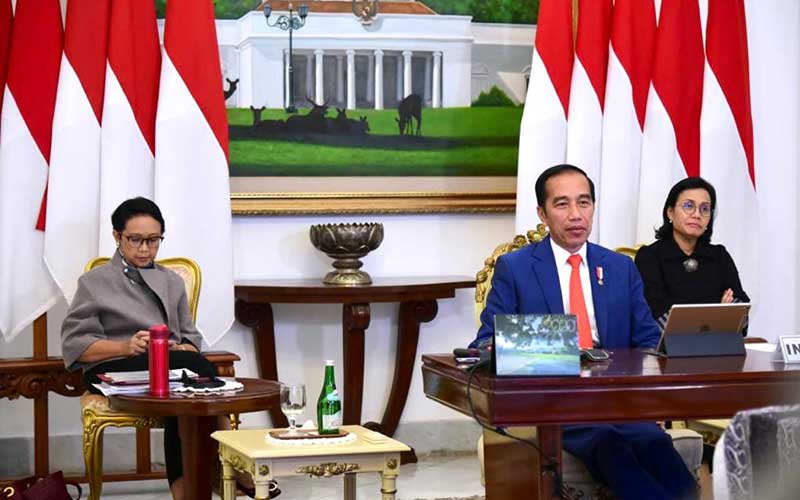  Jokowi Dorong Sinergi dan Kolaborasi Asean Lawan Covid-19