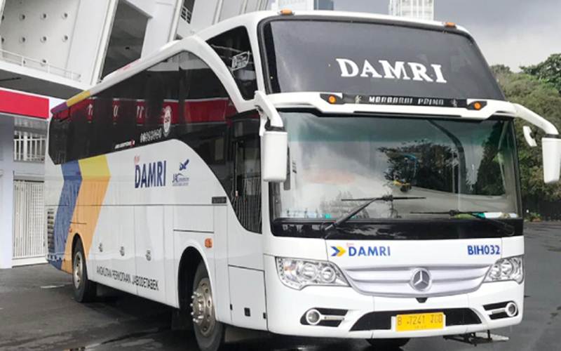  Terapkan Jaga Jarak, Mulai 13 April Damri Sesuaikan Jadwal