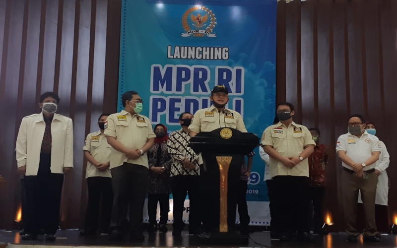  Program MPR RI Peduli Lawan Covid-19 Diluncurkan