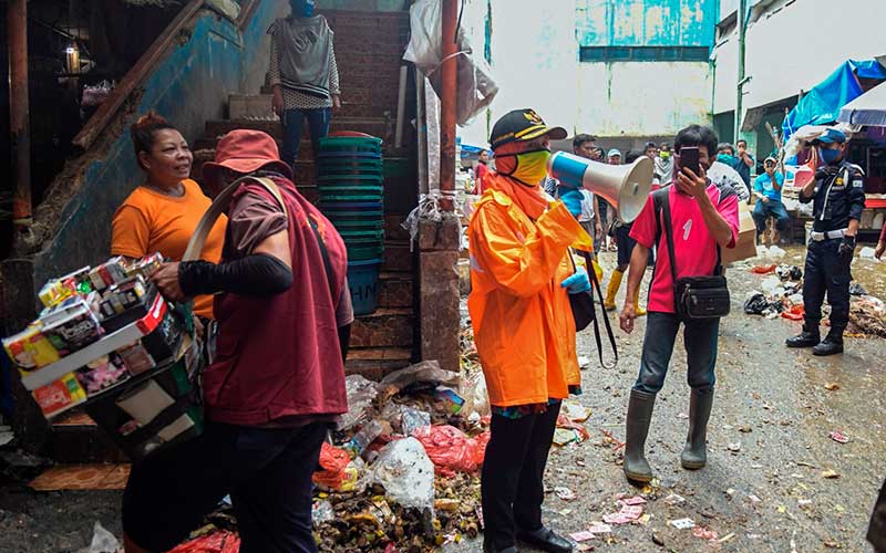  PEMERIKSAAN KEPATUHAN PSBB DI PASAR