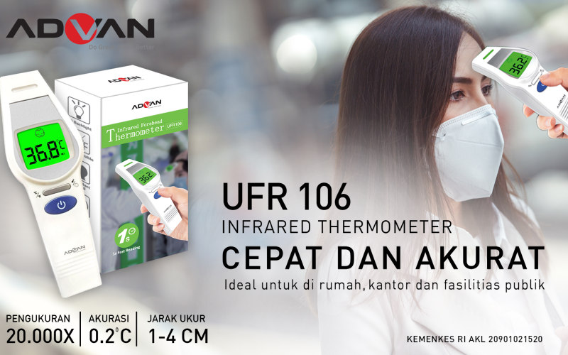  Lawan Covid-19, Advan Luncurkan Thermo Gun