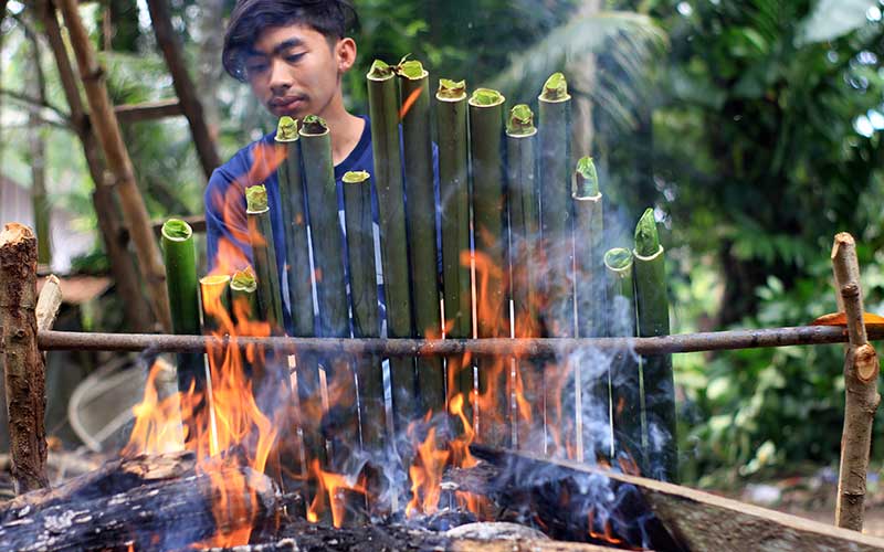  TRADISI MEMASAK LEAMANG JELANG RAMADHAN