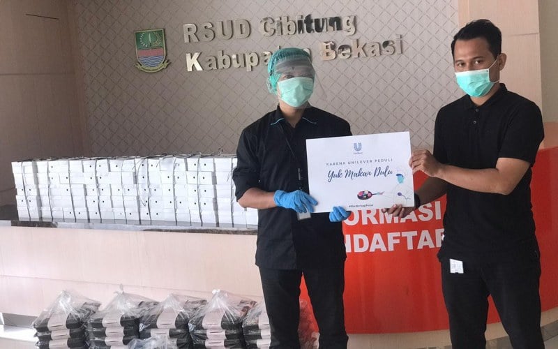  Karyawan Unilever Kumpulkan Donasi Rp1,8 Miliar untuk Tenaga Medis