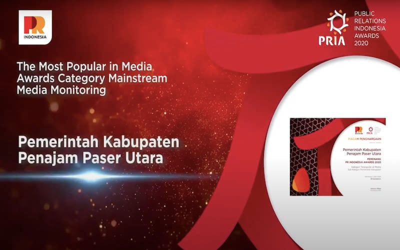  Penajam Paser Utara Sabet Penghargaan PRIA 2020