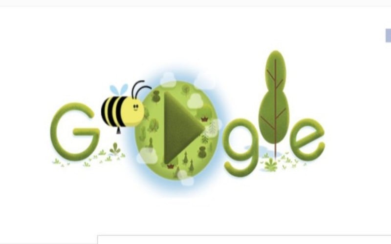 Google Doodle Hari Bumi 2020/Dok. Google